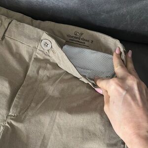 Vineyard Vines Tan Shorts for Casual Elegance